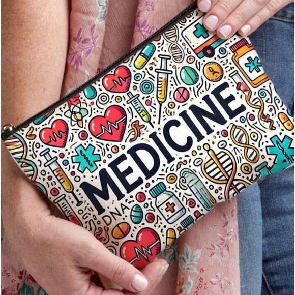 Travel Pill Case Multi-Color - Picture 2 of 3